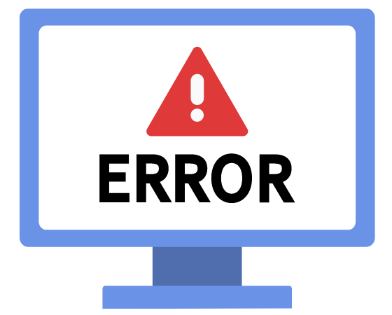 エラー表示がございましたら