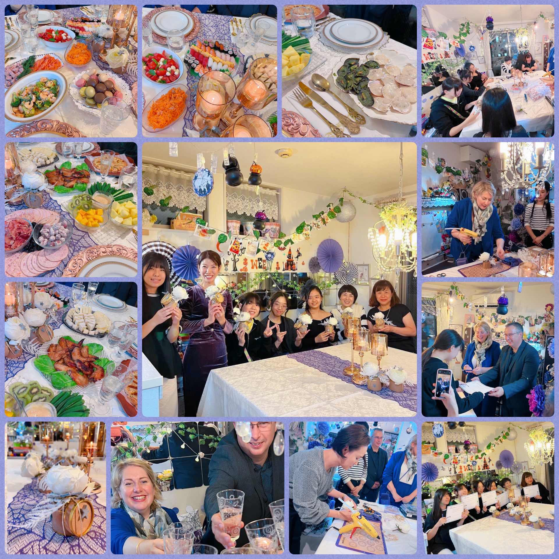 フランスからお花の校長夫妻が来日☺️🇫🇷🏡⋆*