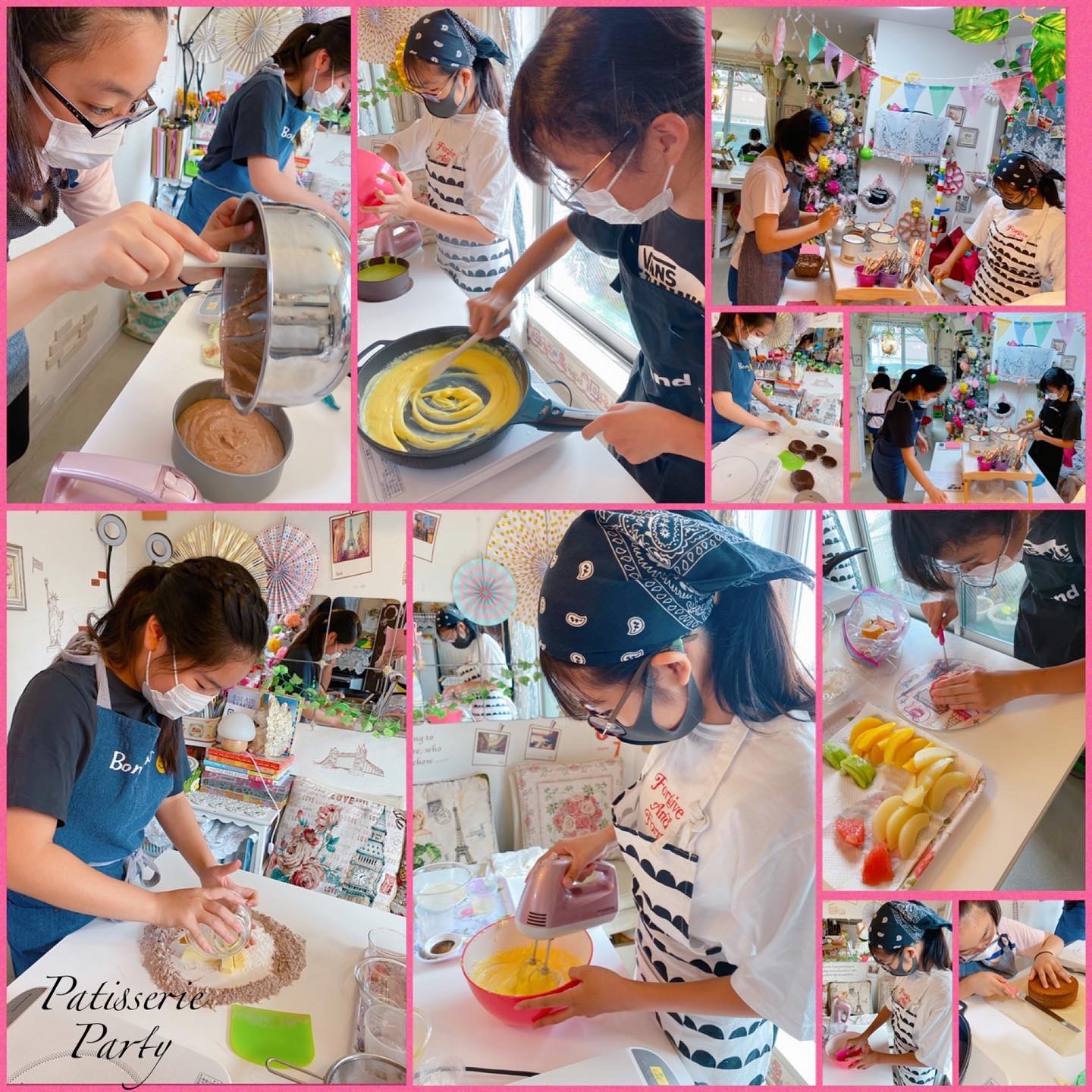 【1年間あたためて来た願い♡】～パティスリー・パーティーレッスン～