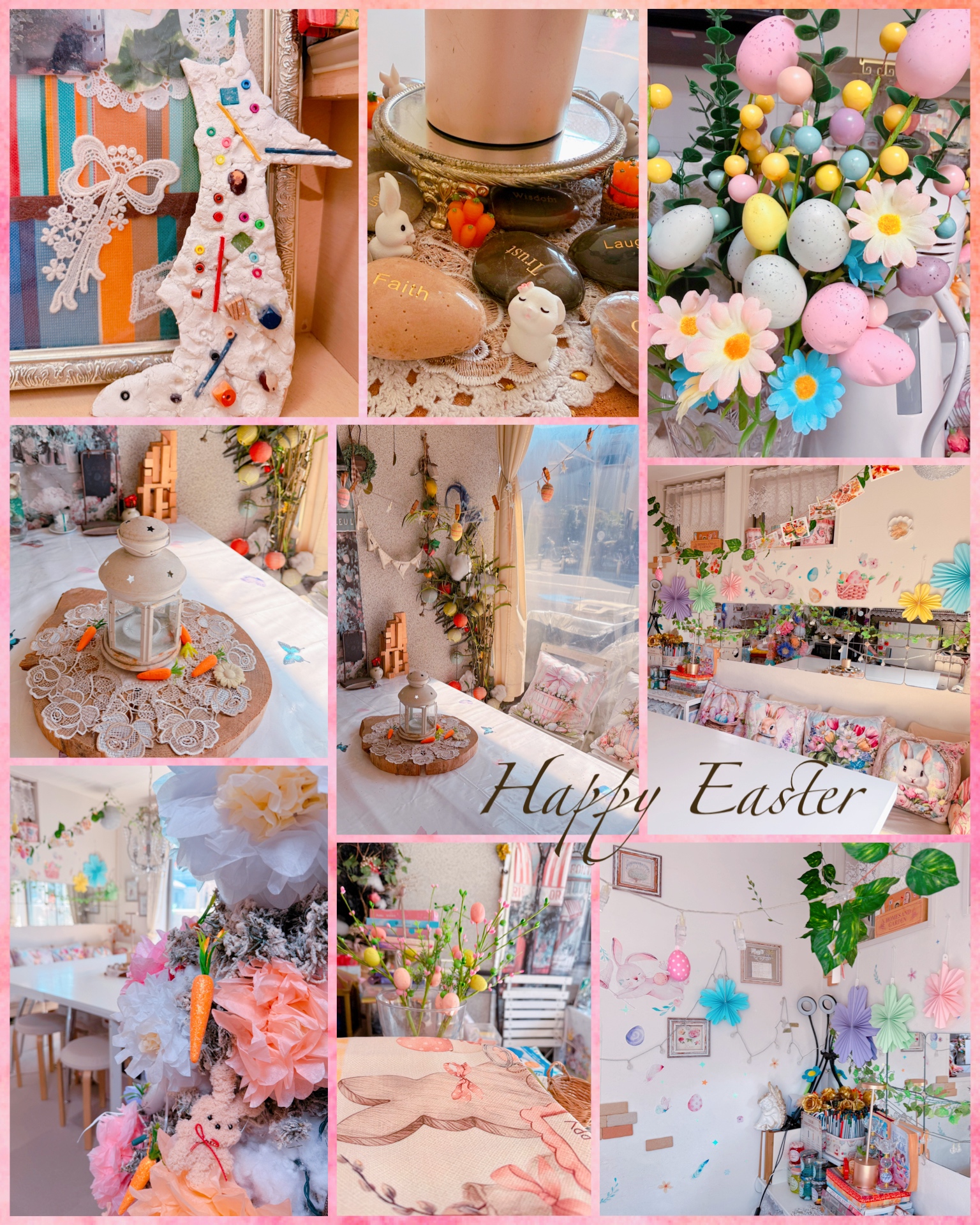 内装がイースターになりました(ﾉ*>∀<)ﾉ🐰🥚