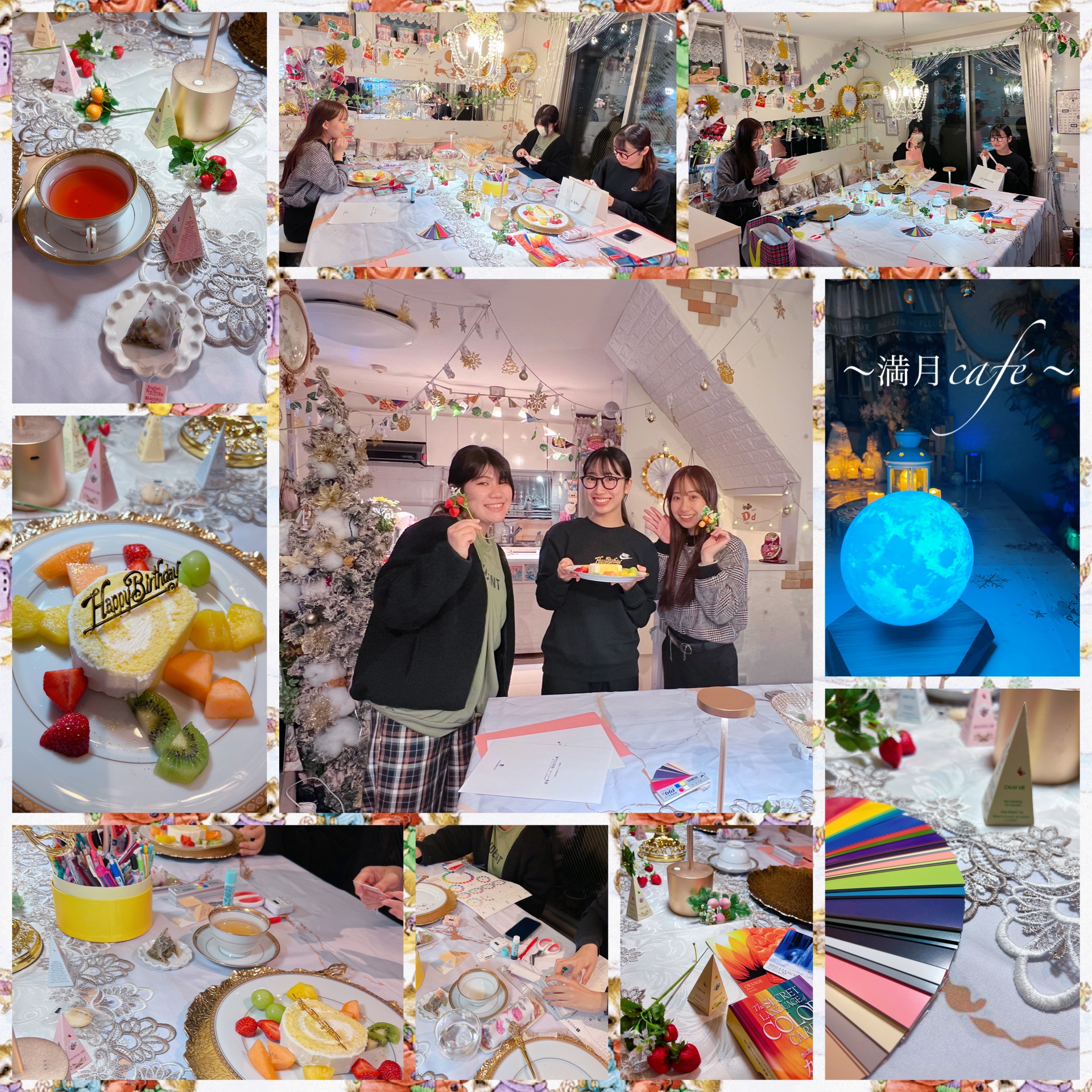 また1人♡20歳になりました🥹～満月cafe～