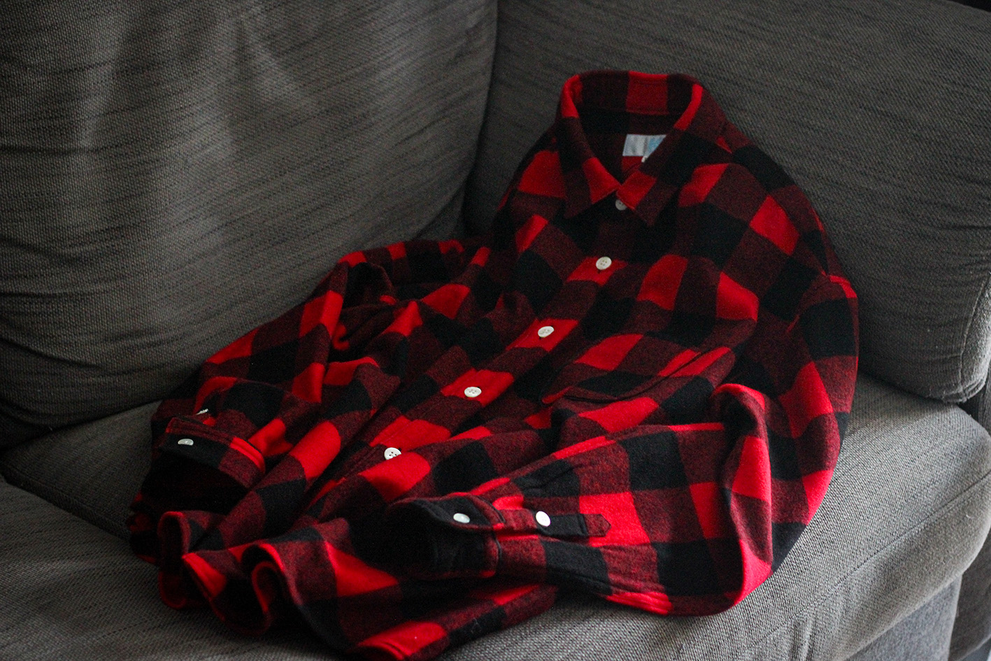 WOOL SHIRT "BUFFALO CHECK"