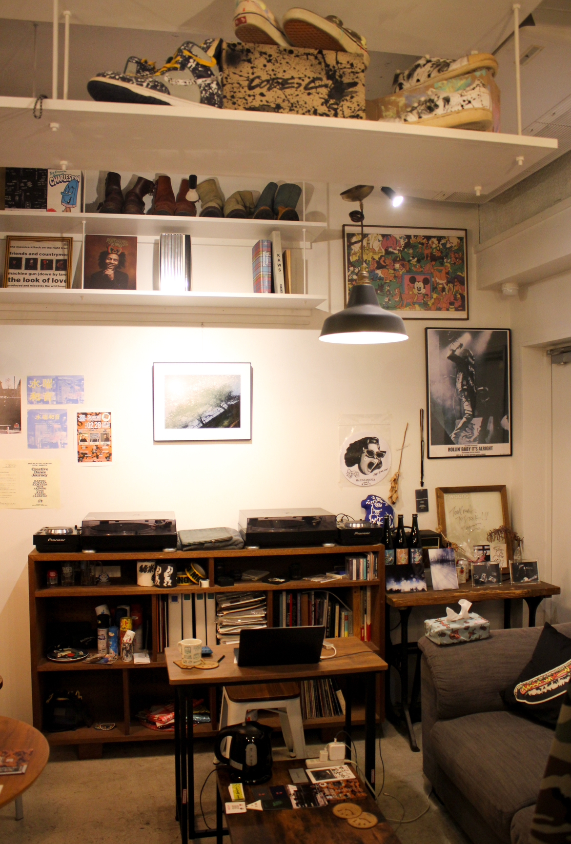 奥のスペース。