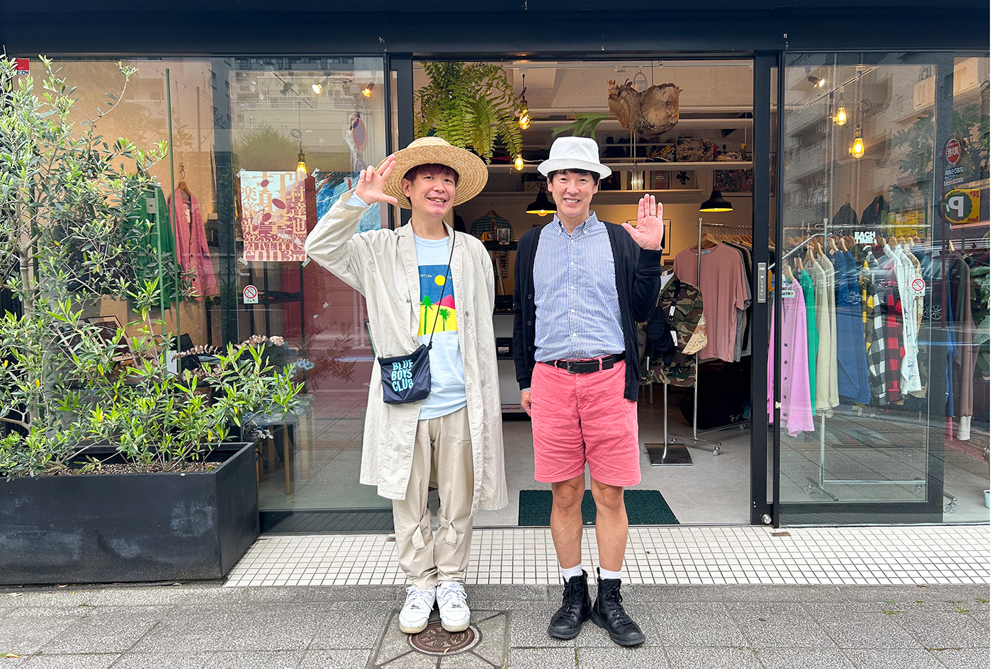 BLUE BOYS CLUB × EACHTIME.｜PILE Tシャツと、とある1日