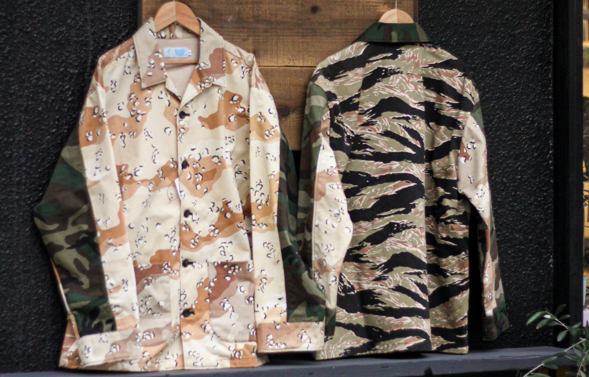 迷彩にならない迷彩柄。