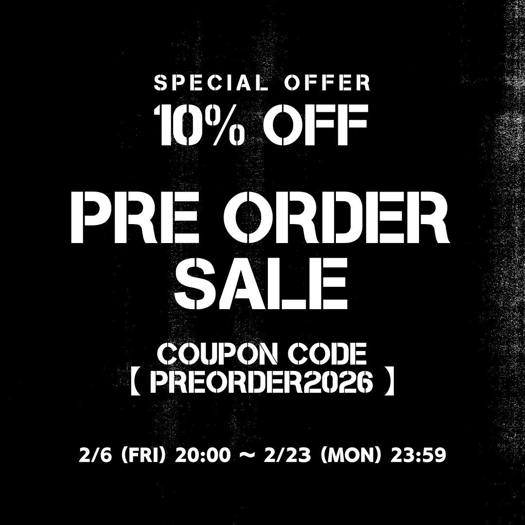 ※終了【 10%OFF 】プリオーダーSALE 期間限定クーポン
