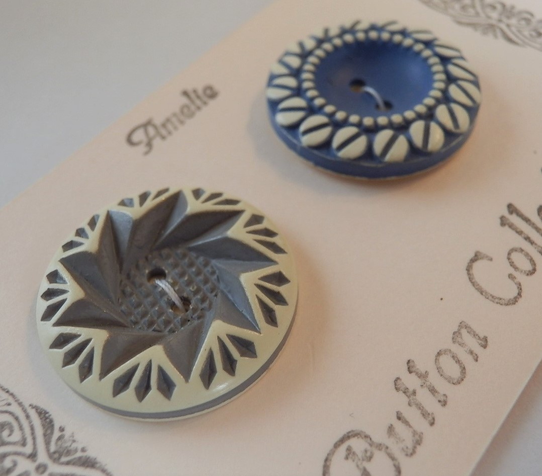 ヴィンテージボタン2個~3個セット入荷しました