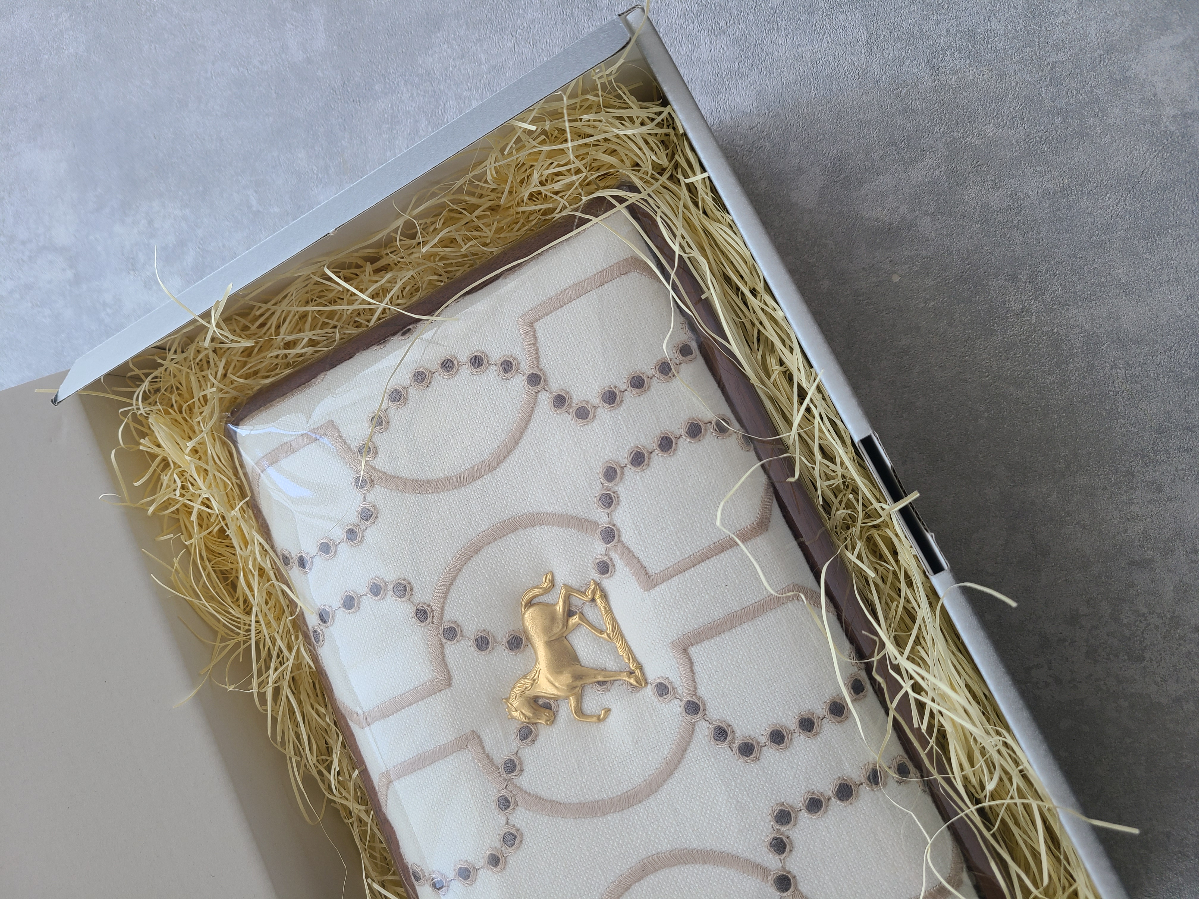 セミオーダーでお作りした、大きいサイズのジュエリーボックス