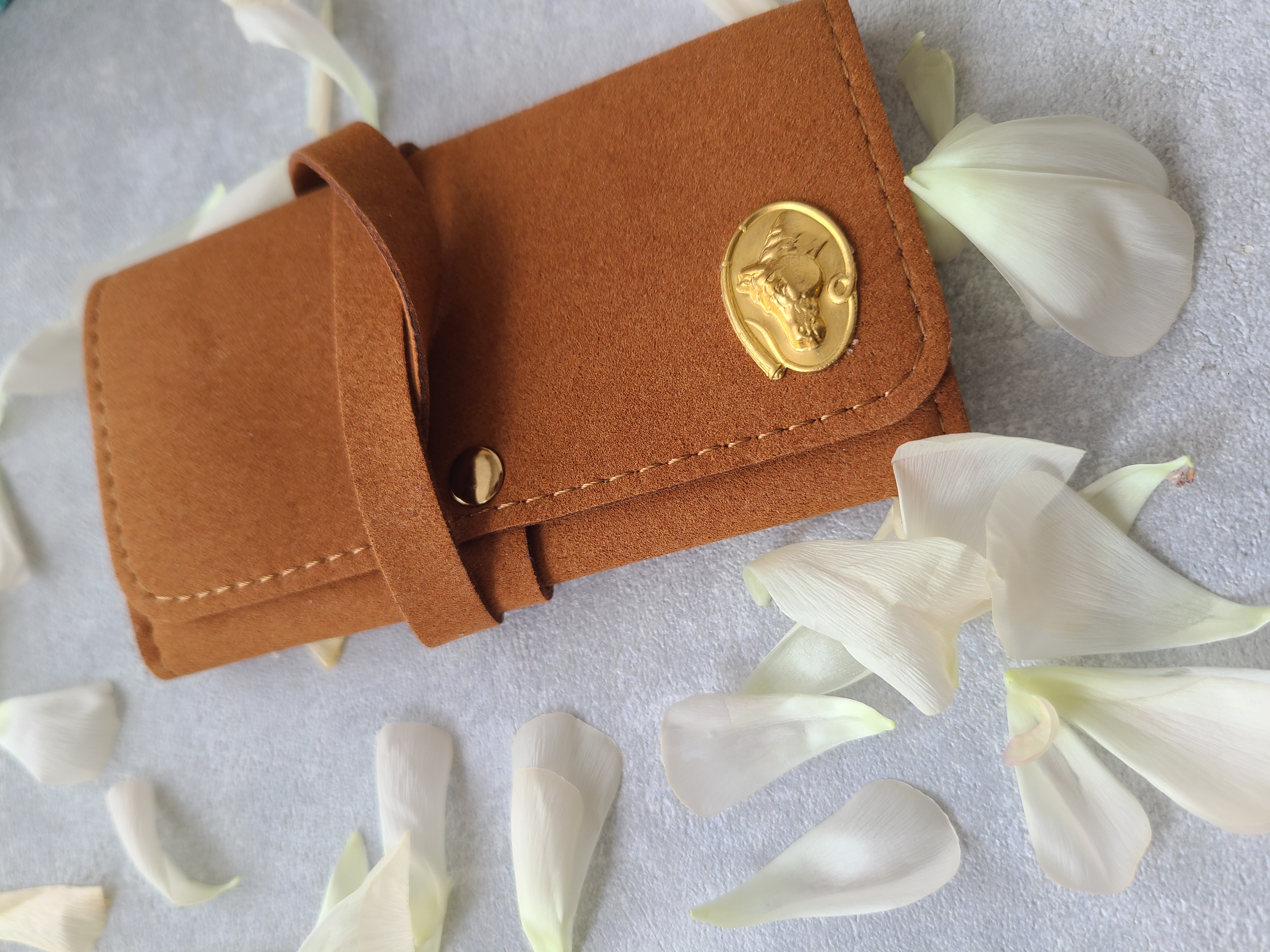 再入荷|お馬さんのジュエリーポーチ|シンプルだからこそ長く使えるデザイン