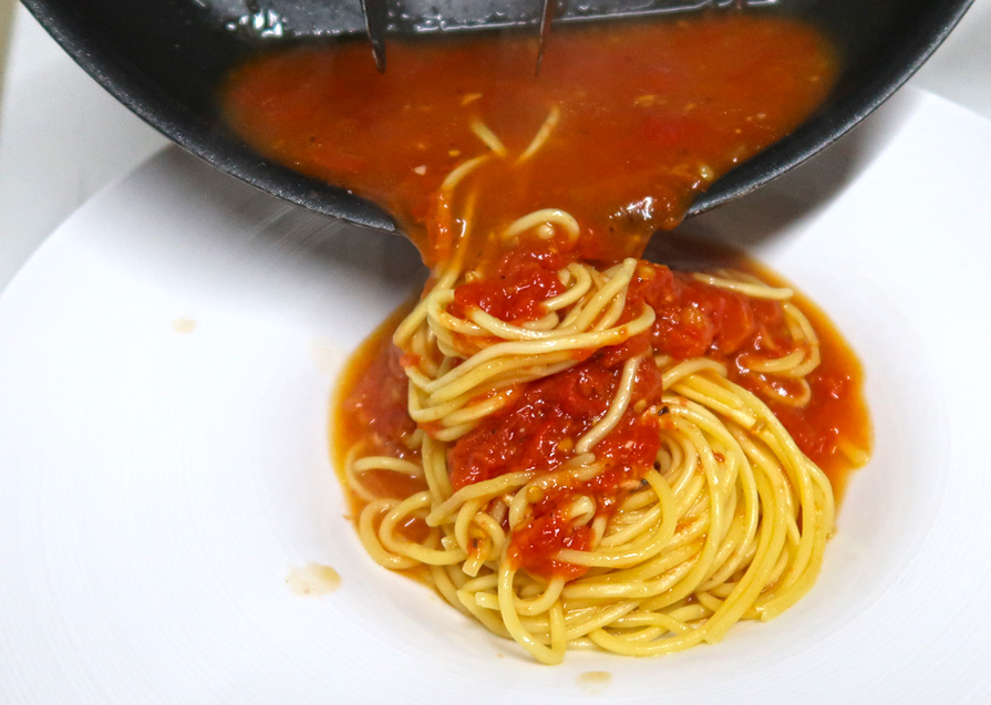 トマトパスタのプロの味レシピのご紹介！