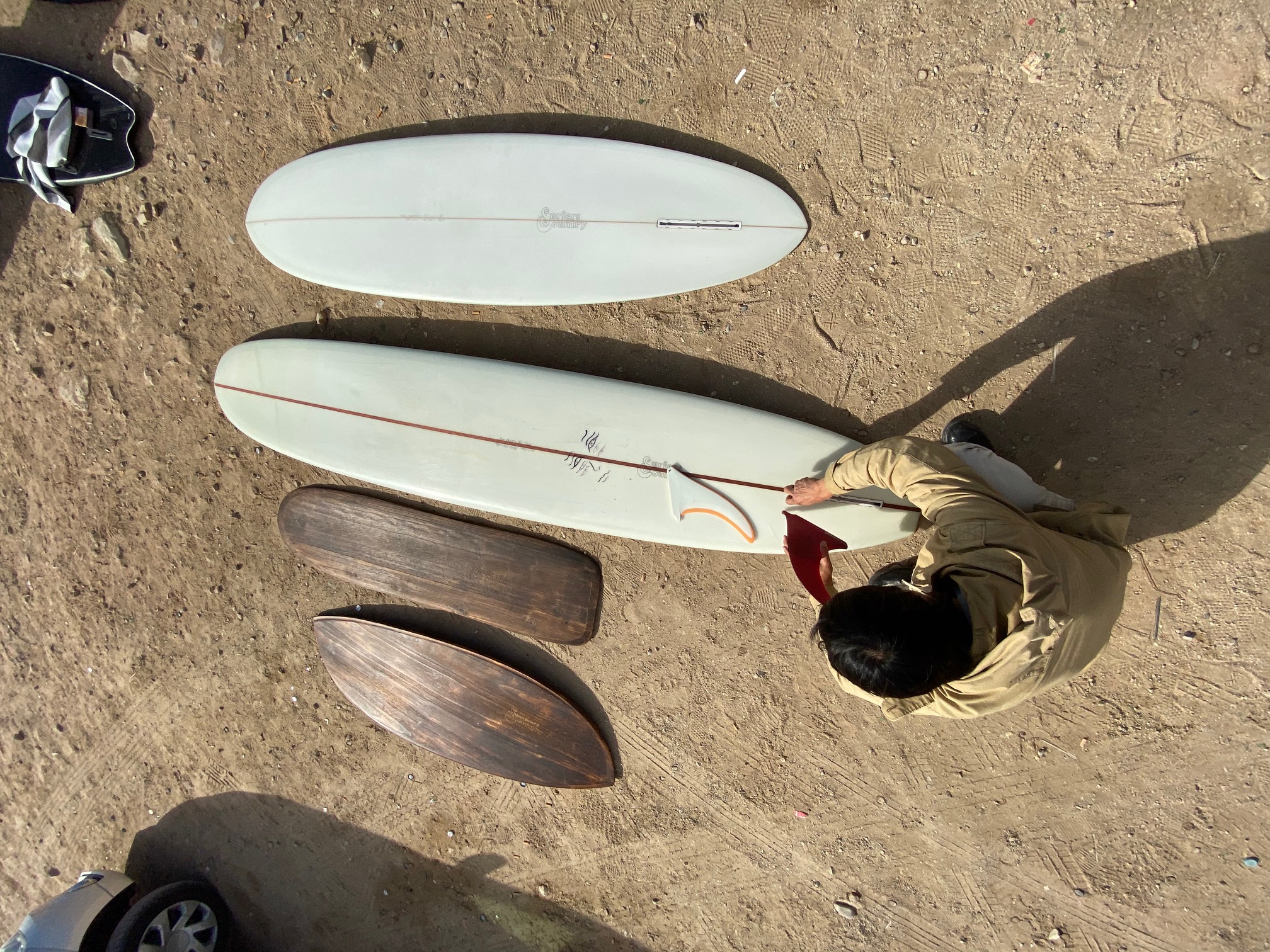 シングルフィンでターンを楽しもう!