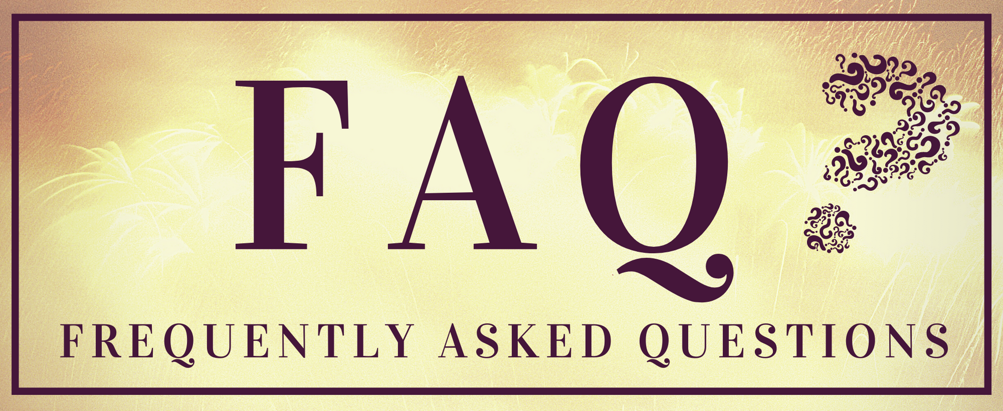 FAQ　よくあるご質問について