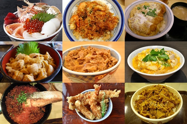 丼物(どんぶりもの)のカロリーと三大栄養素(タンパク質・脂質・炭水化物)｜筋トレとの関係