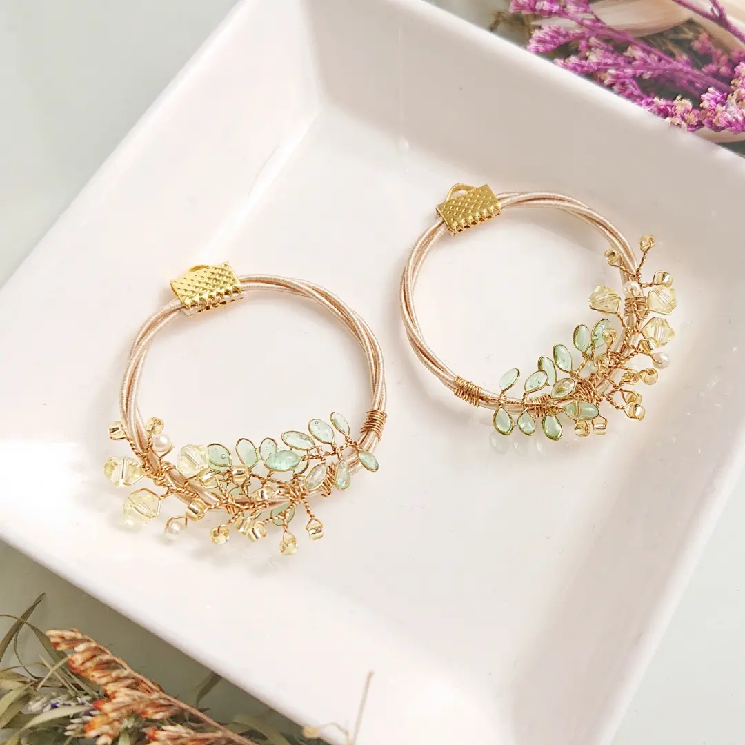 春よこーい!ミモザアクセサリー販売!