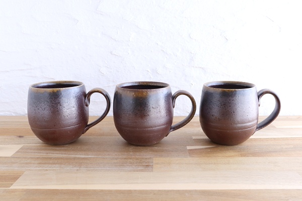 【入荷情報】　備前焼　マグカップ【胡麻】を入荷しました！