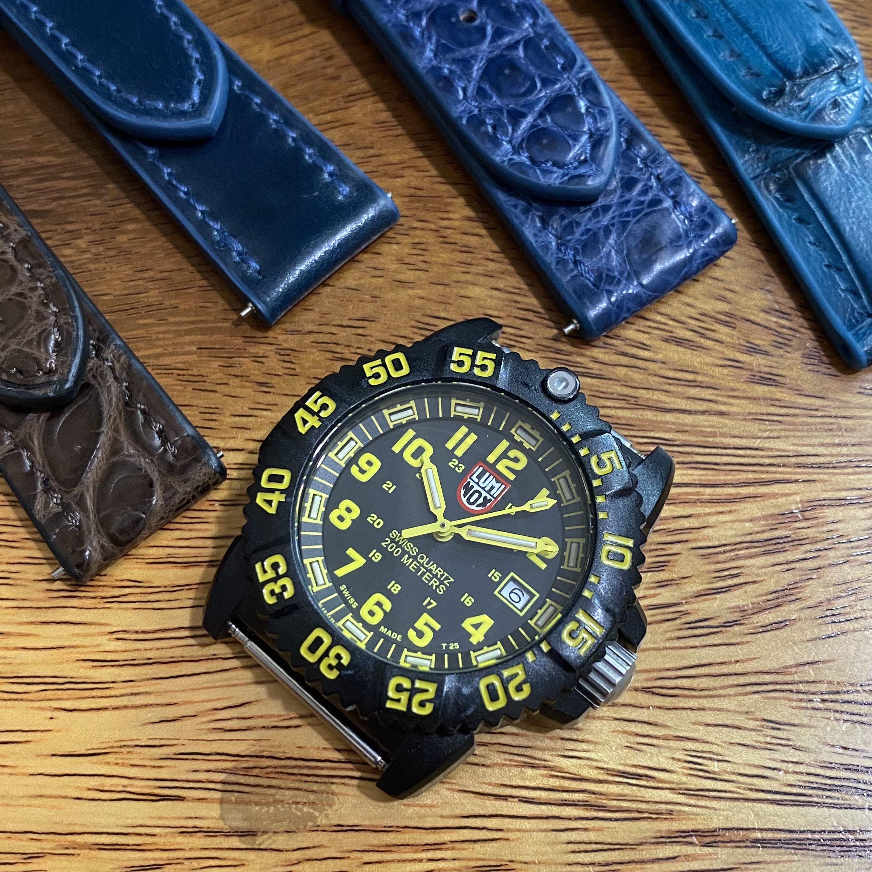 ルミノックス / LUMINOX  SERISE 7050 ダイビングウォッチ カーボン USED