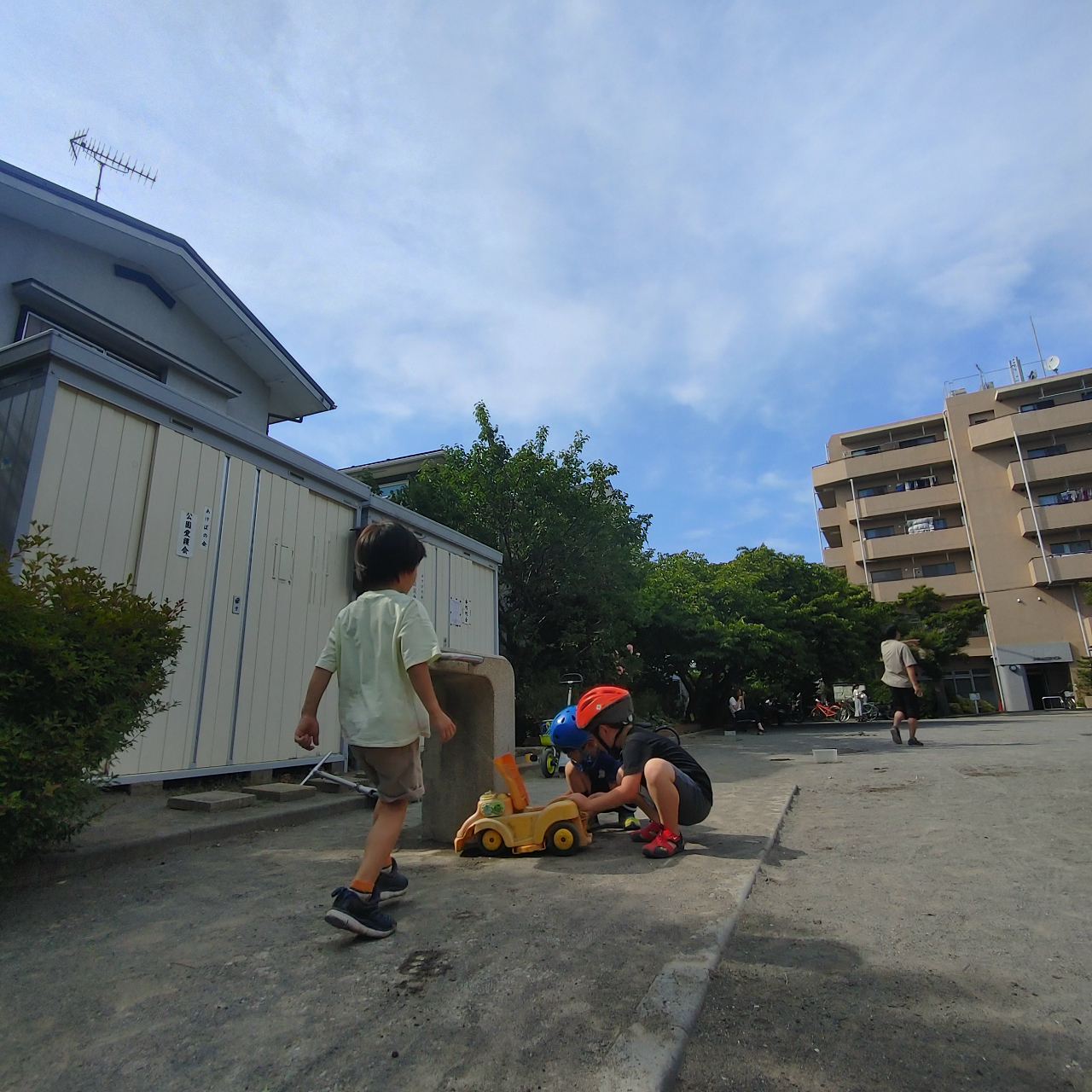 公園で子供たちと遊んだ話
