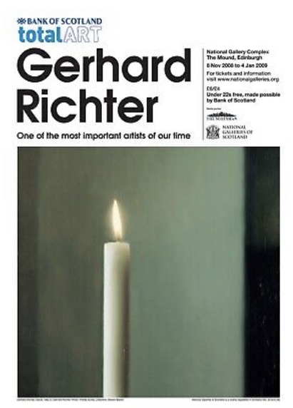 ゲルハルト・リヒター 個展ポスター