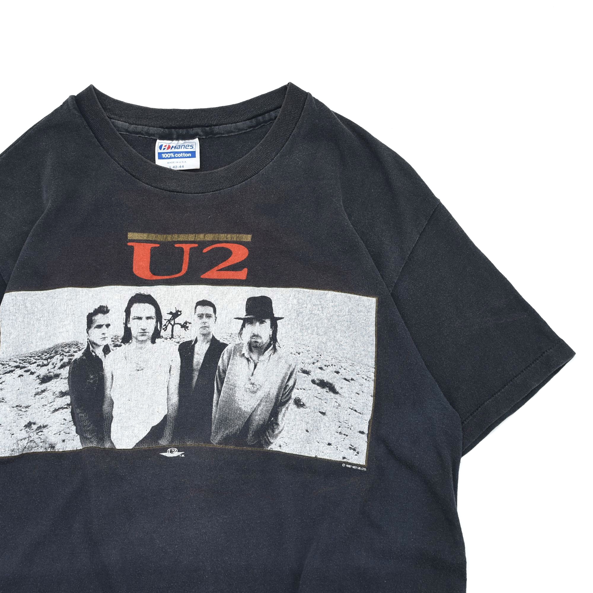 ヴィンテージバンドTシャツは褪せてるほうがカッコイイ説✨80S U2 ツアーTシャツ