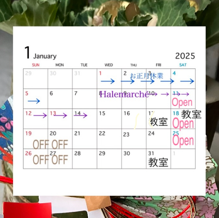 〜✴︎１月のお知らせ✴︎〜