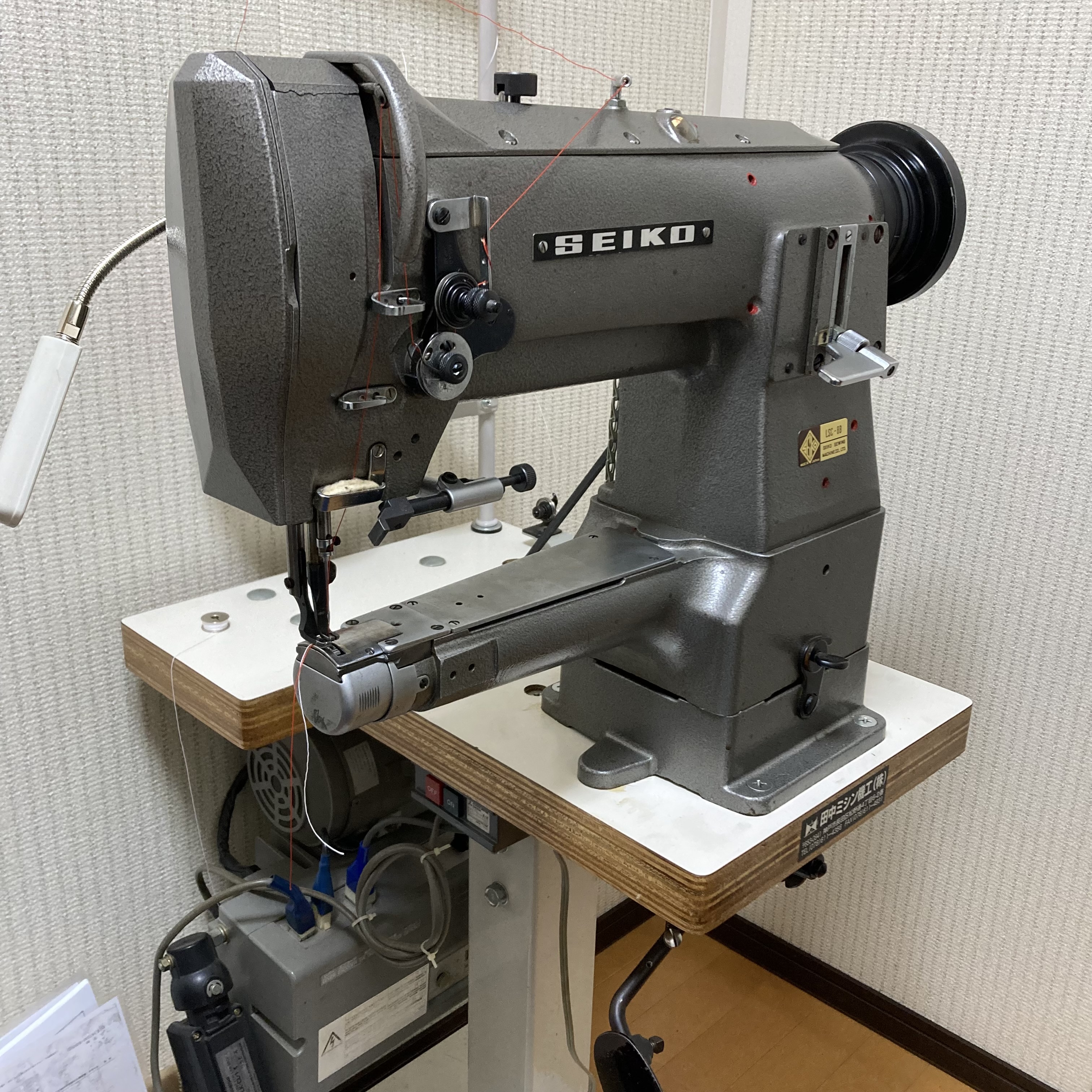 ミシンを導入しました