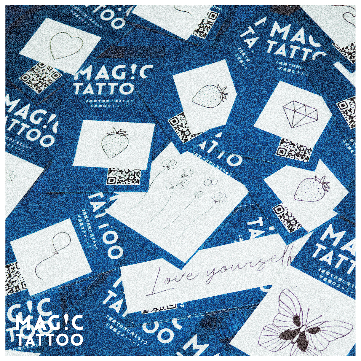 2週間で消える不思議なタトゥー!「MAG!C TATTOO」
