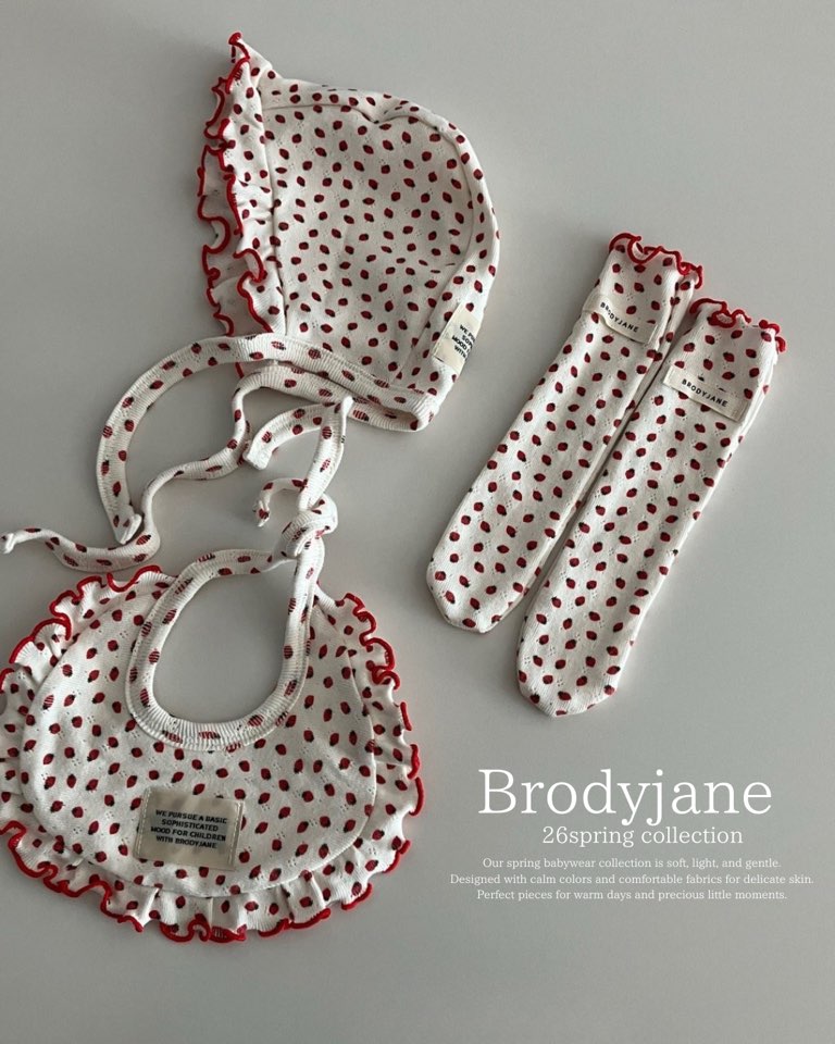 春の思い出をやさしく残す。BRODYJANEベビー春コレクションのご紹介