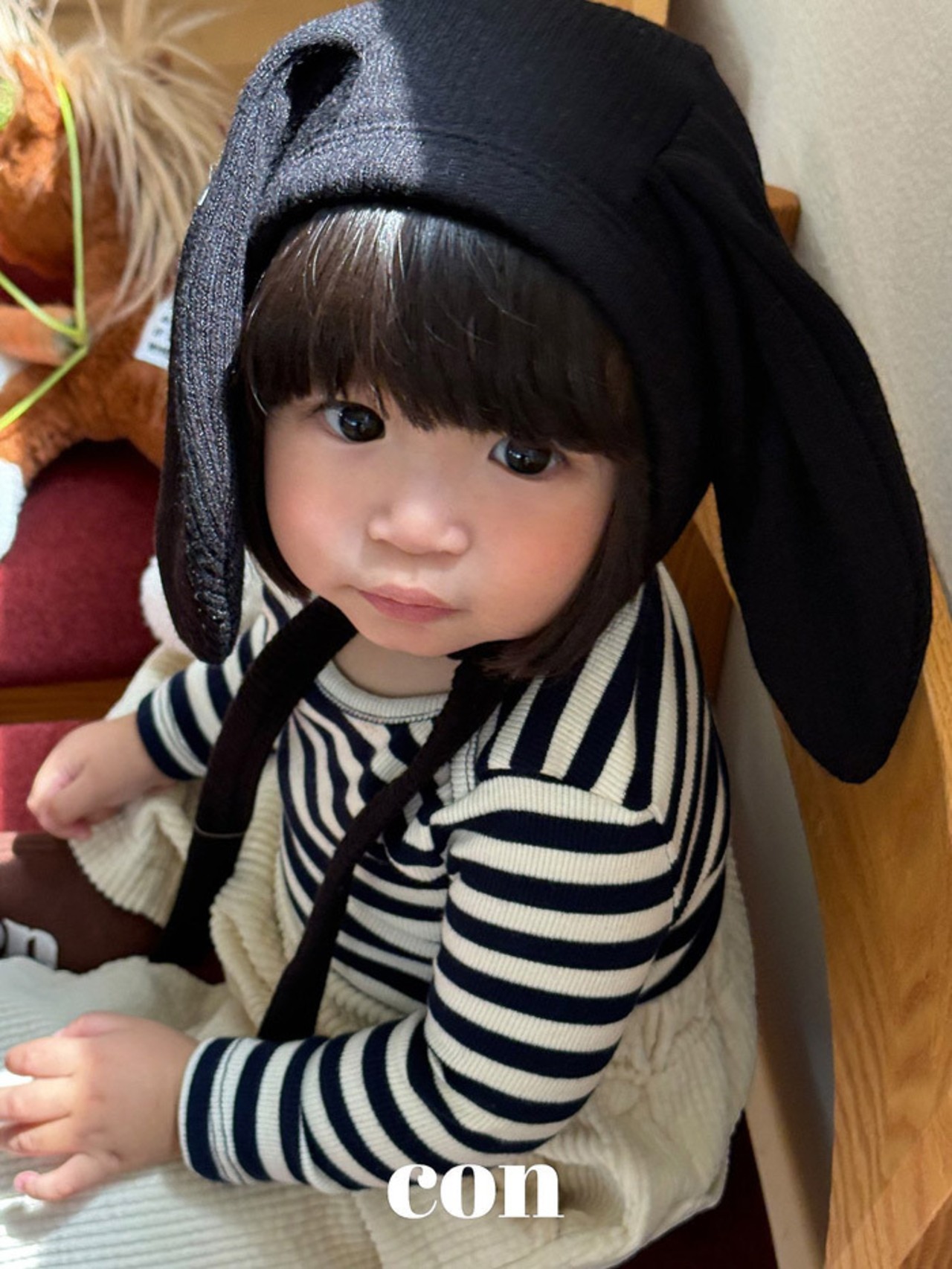 秋のキッズコーデに、カラフルな一着を♡ POPでかわいい韓国子供服「CON」