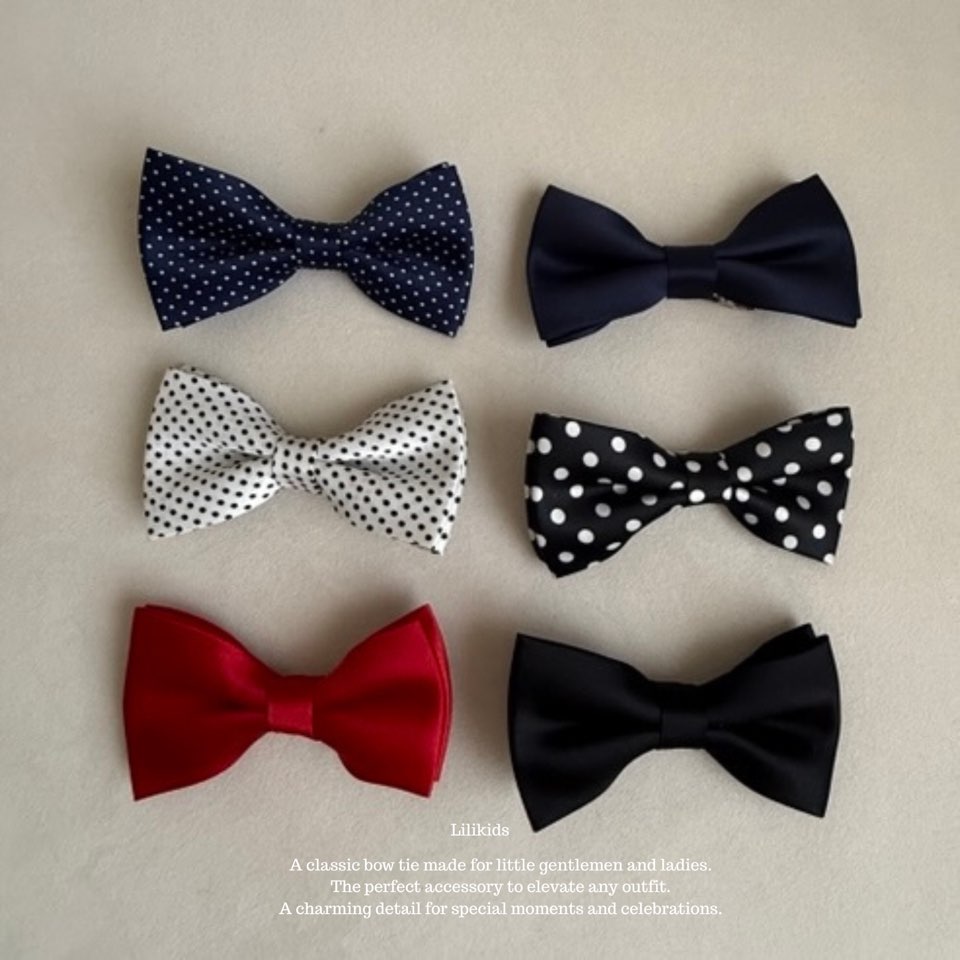 写真に残る一日だからこそ。LILIKIDS ORIGINAL「Kids Bow Tie」