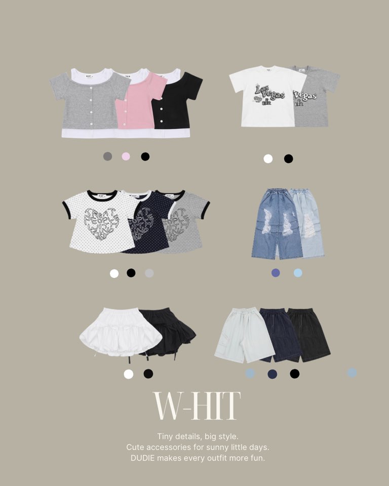 子どもでもない、大人でもない。その“今”にぴったりなW-HIT♡