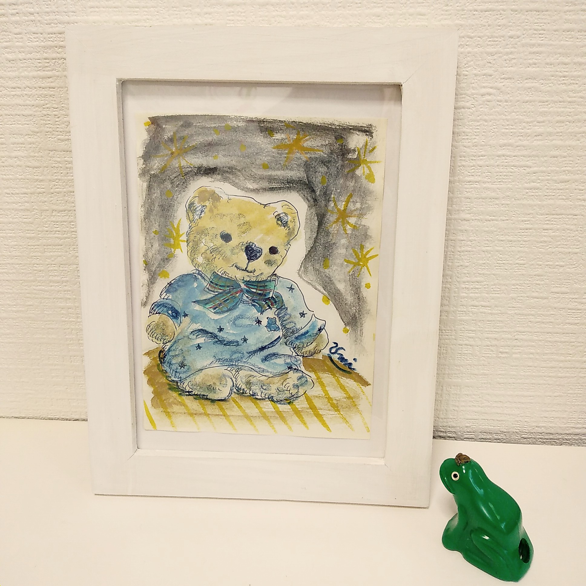 画家の子育て絵日記　vol.6「テディベアの幸せな人生」