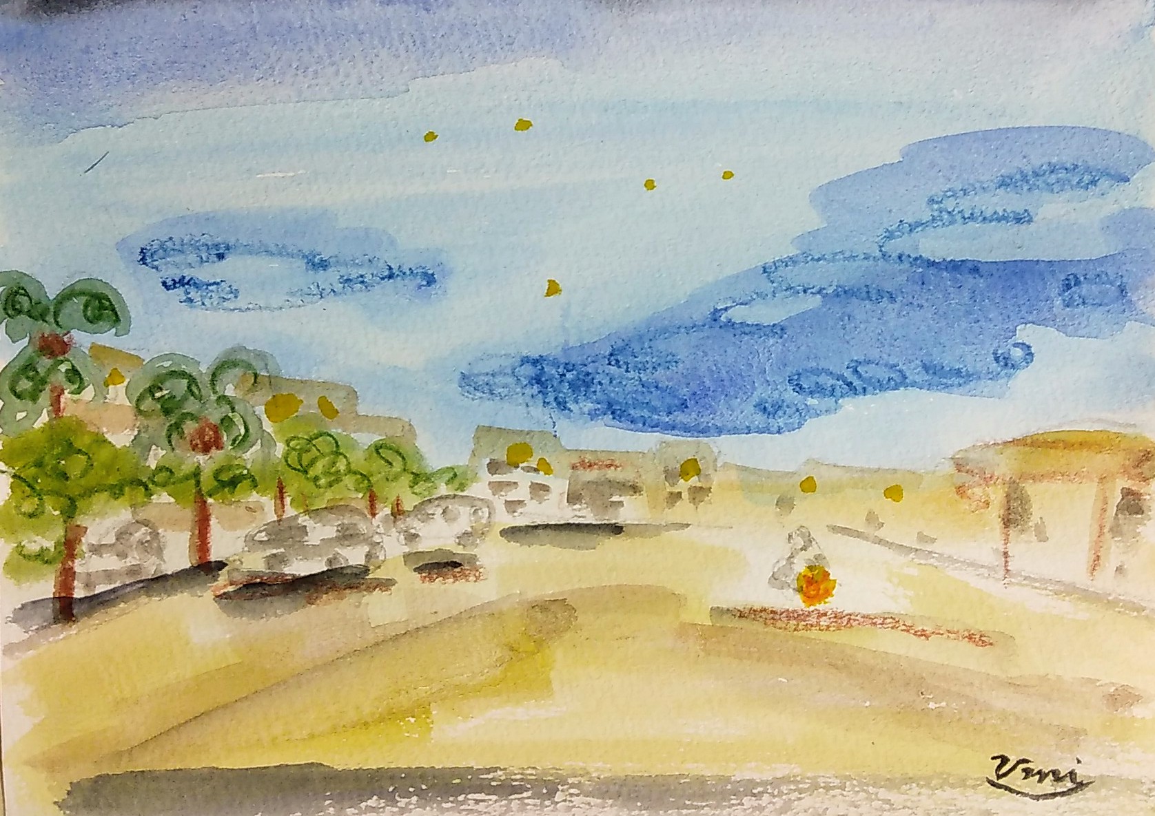 撮れたての夜空
