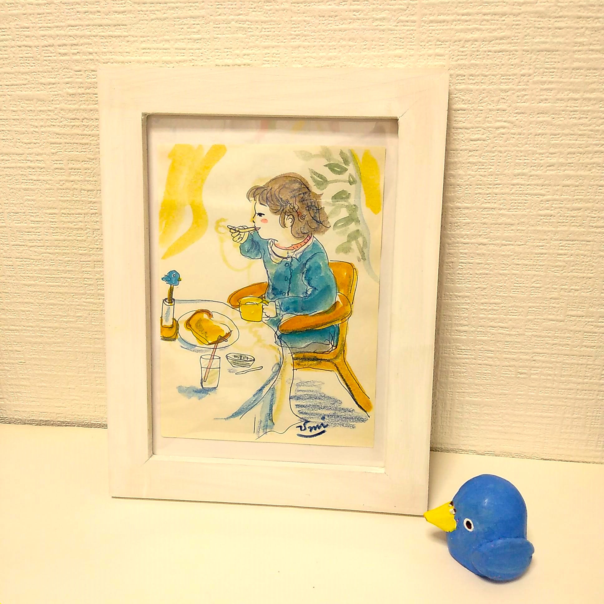 画家の子育て絵日記　Vol.9　「肌に優しい手作りマルセイユせっけんのこと」