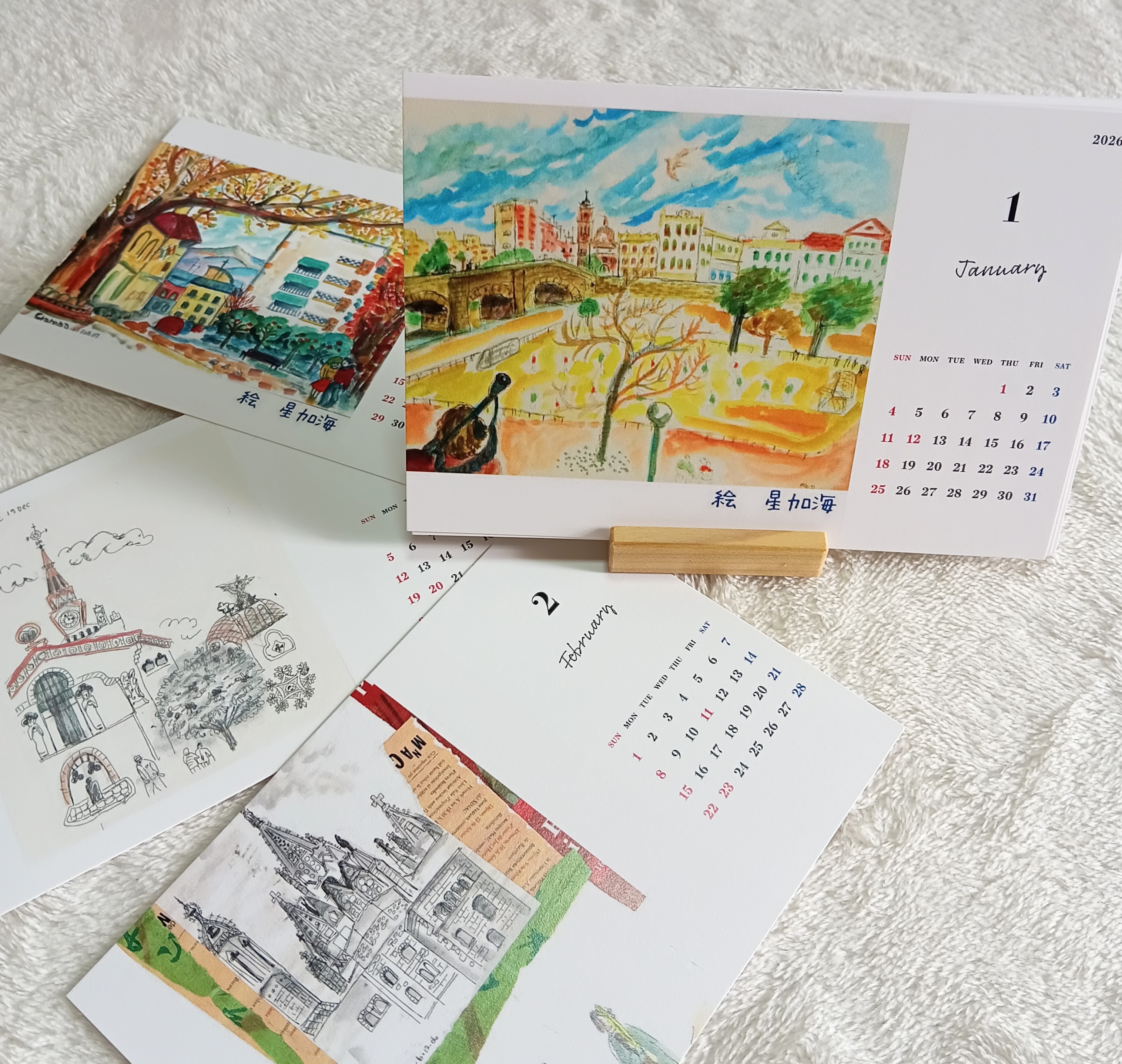 2026年カレンダーできました！