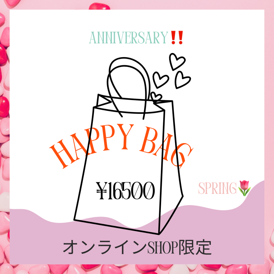 ANNIVERSARY Happy bag❤︎