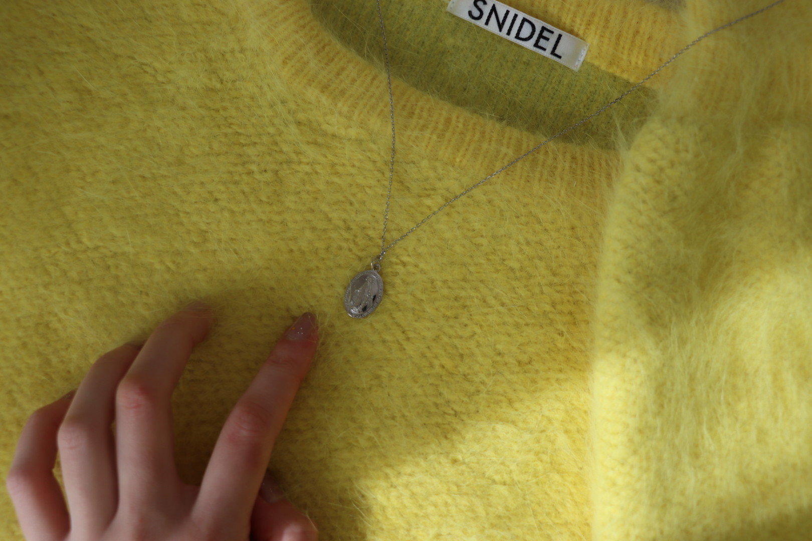 2.3 silver coin necklace