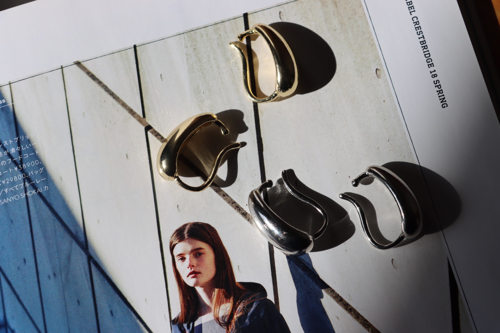 2.13 drop ear cuff pair