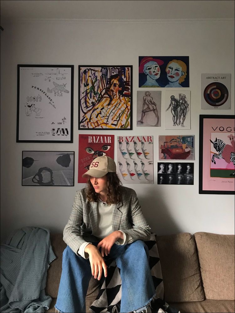 5.9 antique knit bag