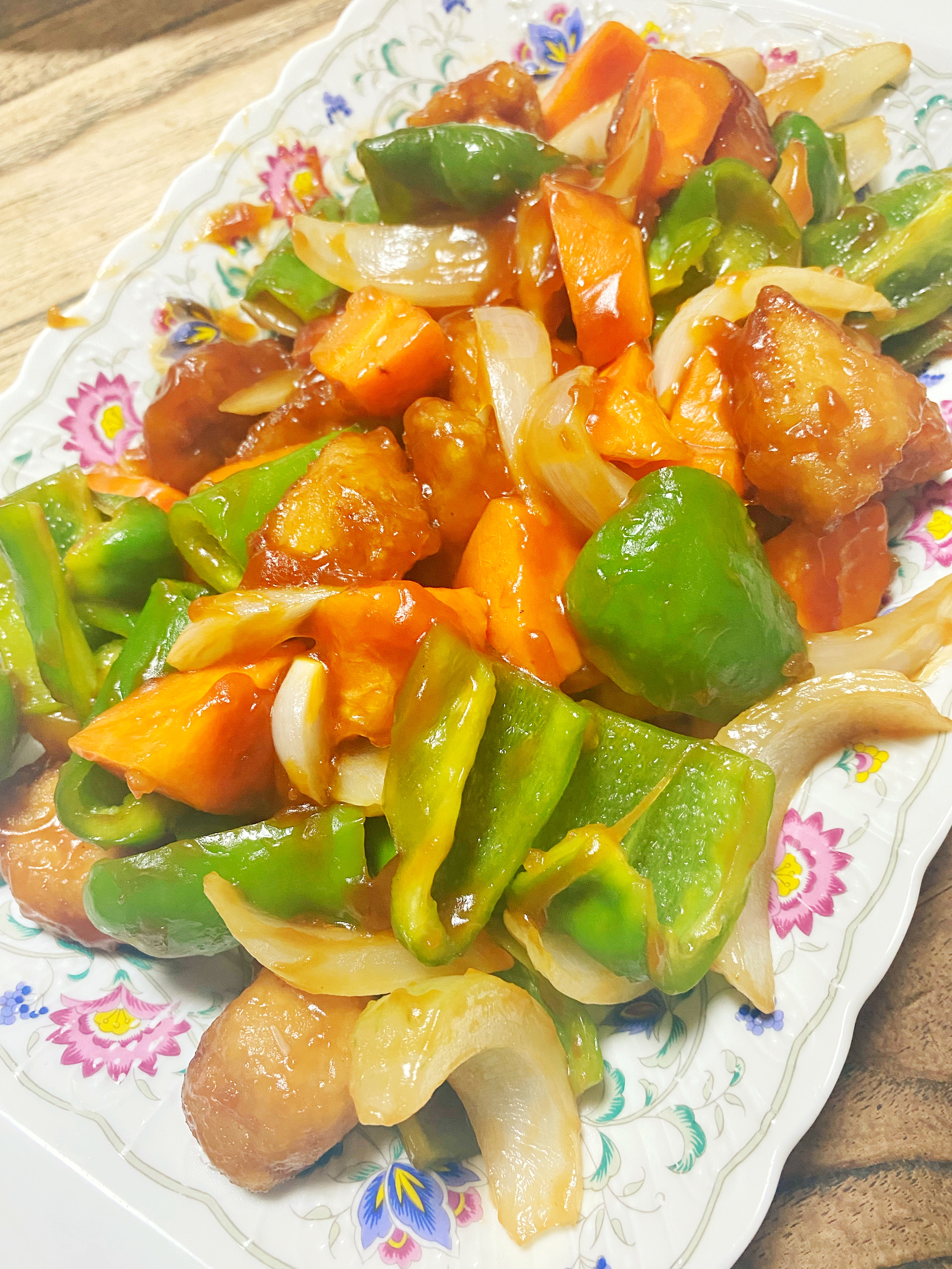 ブログ 黒酢酢豚