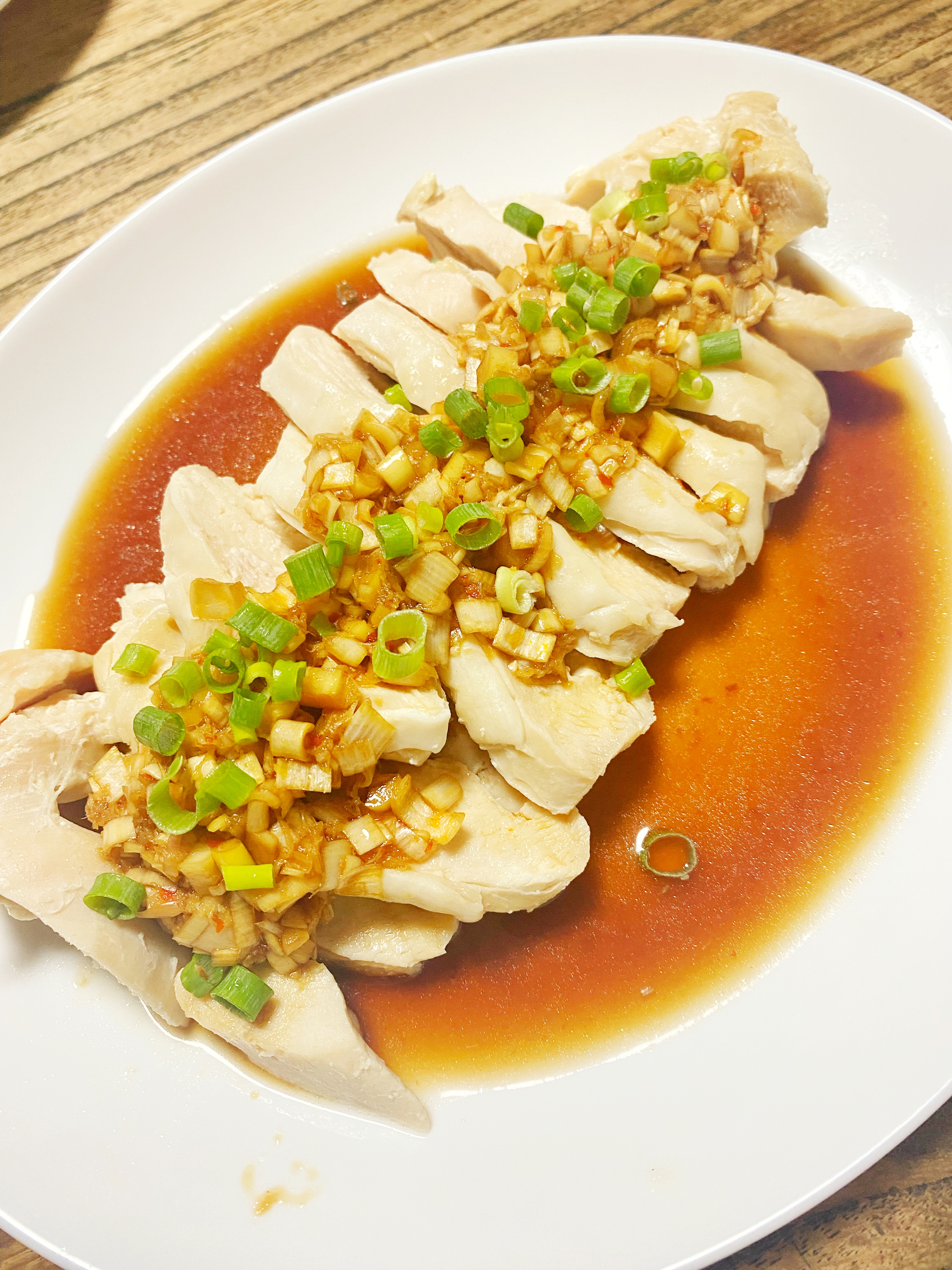 ブログ よだれ鶏作りました