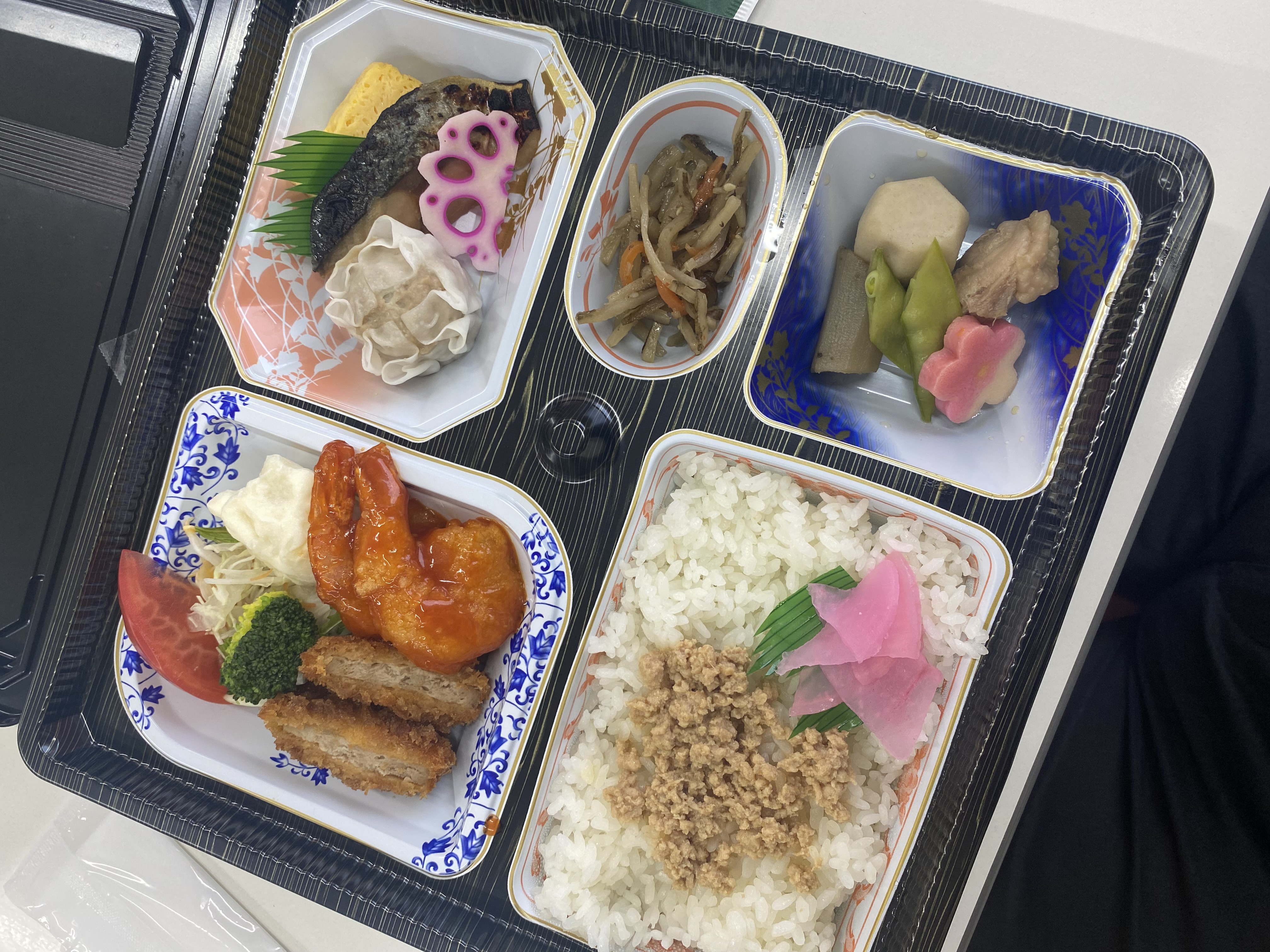 ブログ 美味しいお弁当食べました