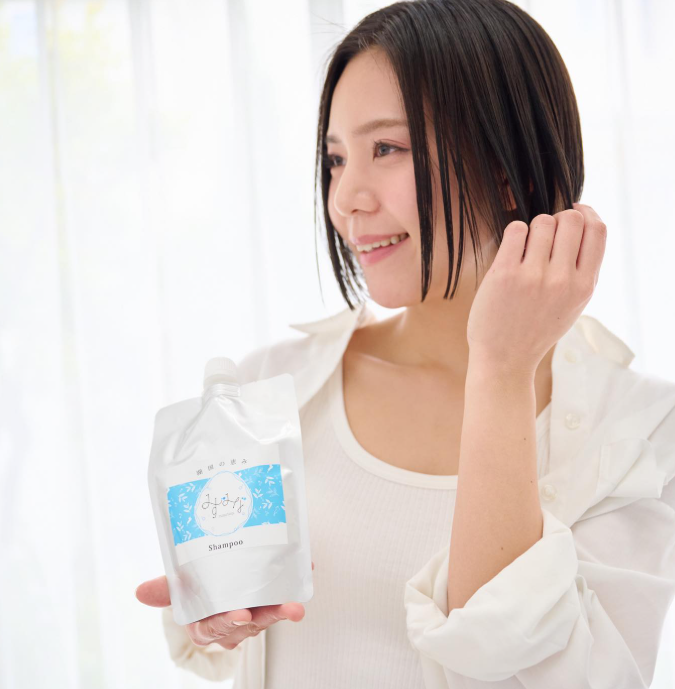 なめらかな潤いとツヤのある髪へ “みずみな”🛀