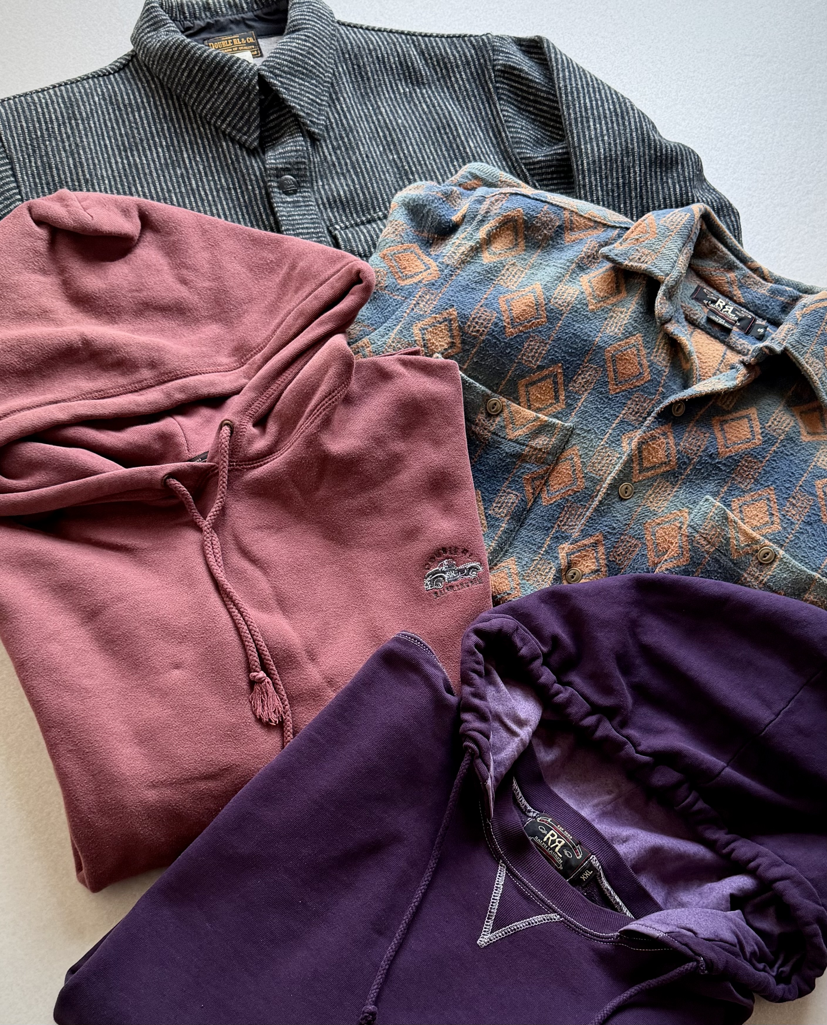 💐💐MADE IN USA / RRL - DOUBLE RL 💐💐