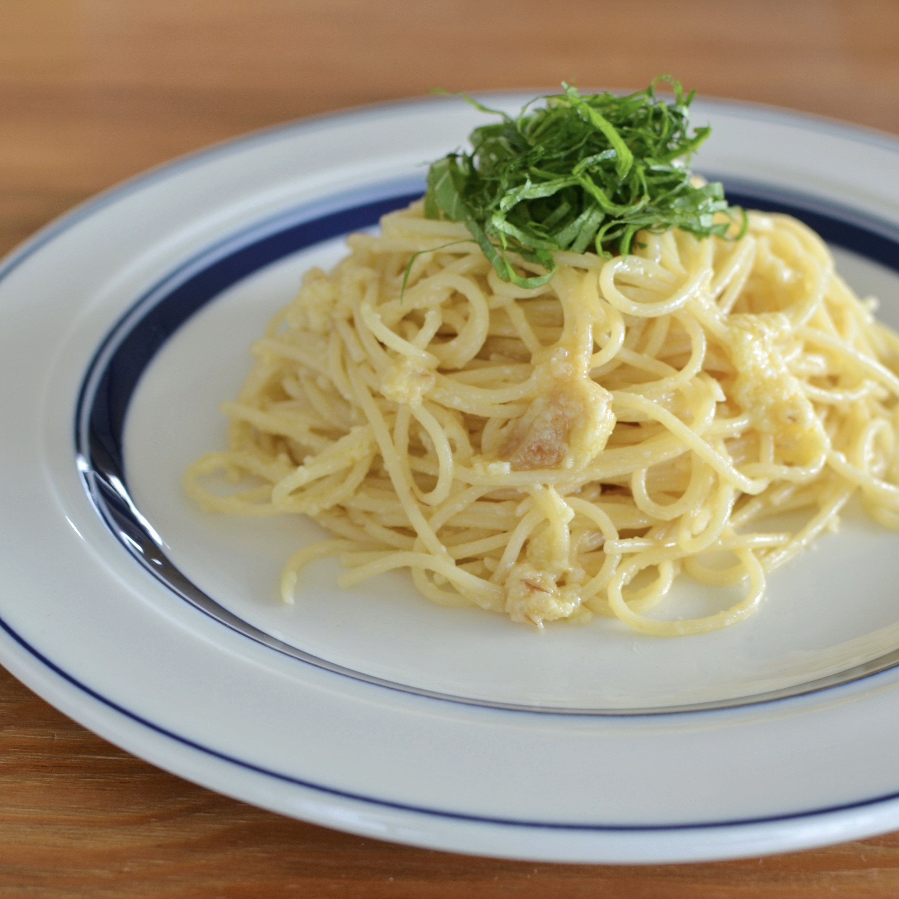【レシピ公開中!!】白みそチーズスパゲッティ
