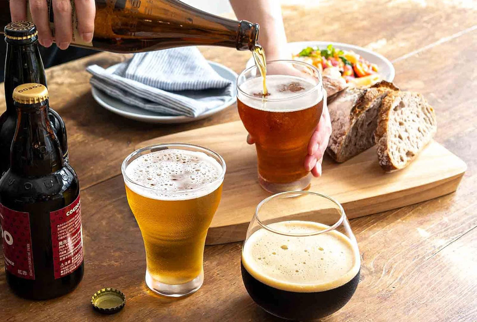 いつものビールを、もっと特別に。「クラフトビヤーグラス 3点セット」🍺