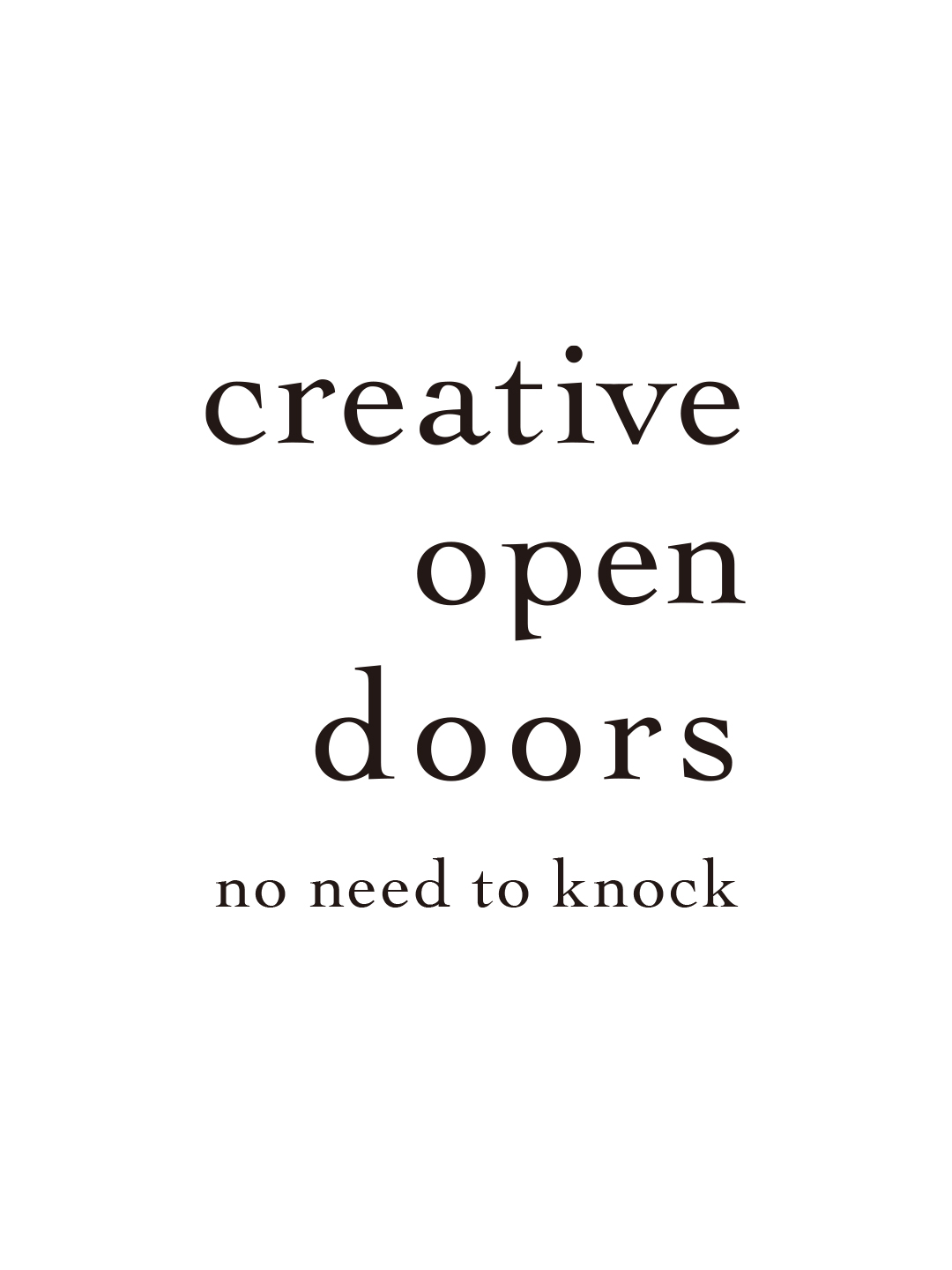 「クリエイティブの相談所」開始のお知らせ