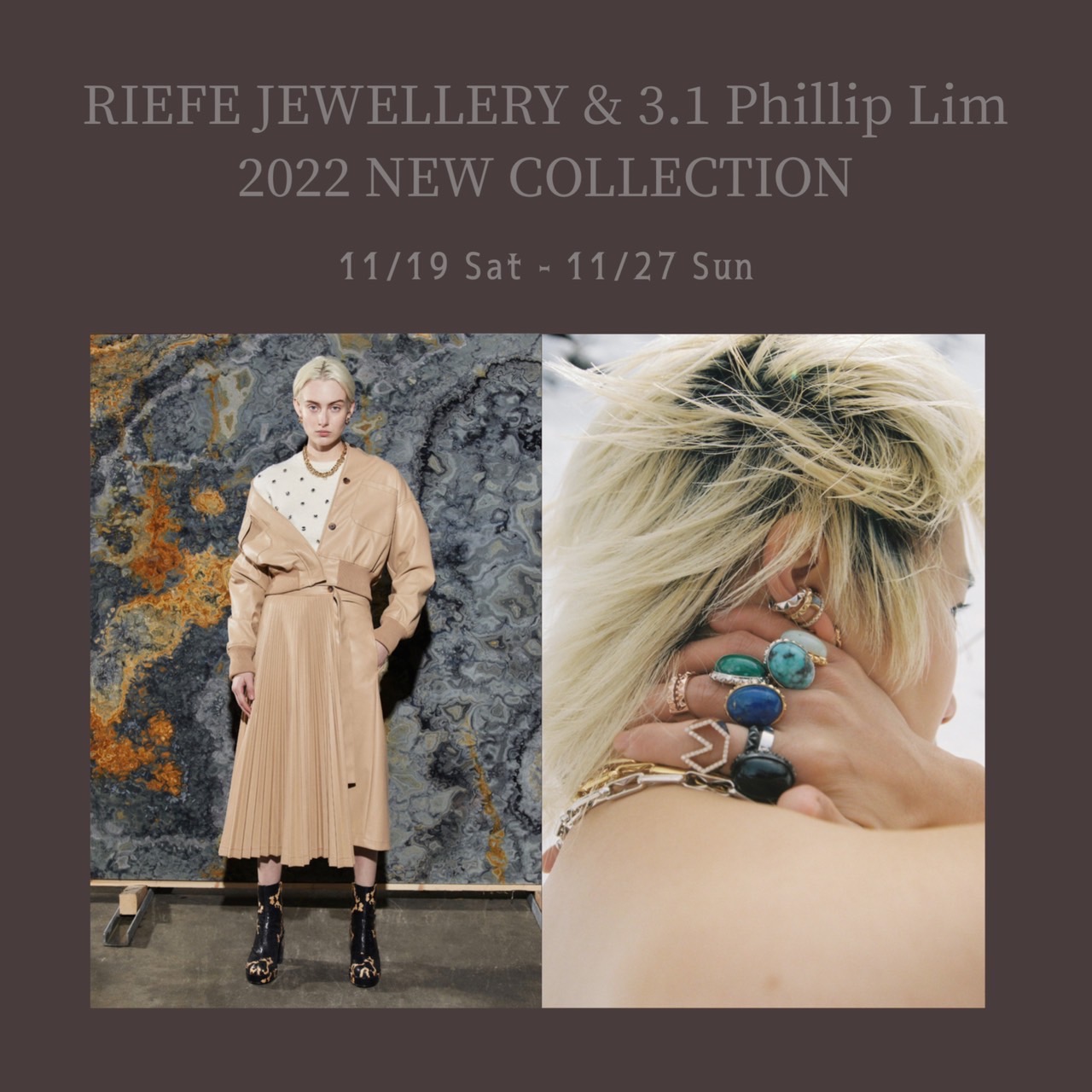 RIEFE JEWELLERY & 3.1 Phillip Lim  NEW COLLECTION