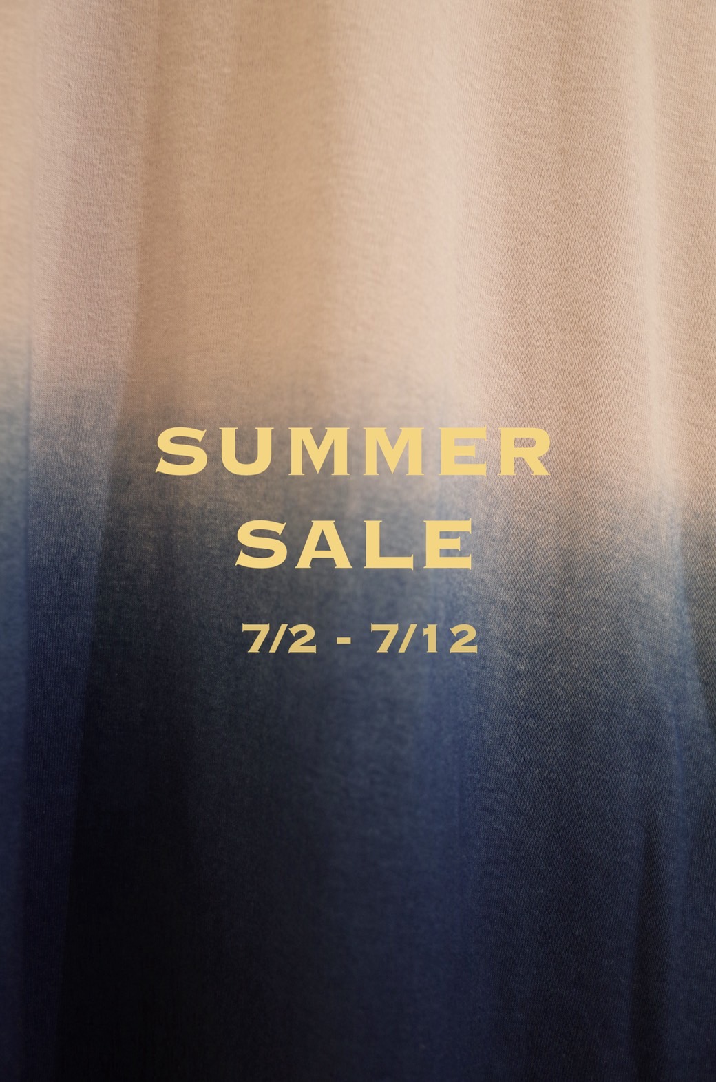 SUMMER SALE 7/2〜