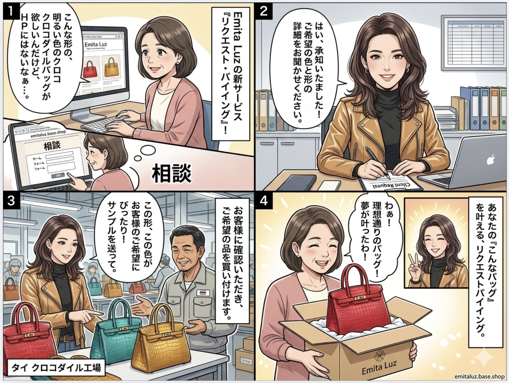 Emita LuzのRequest Buying