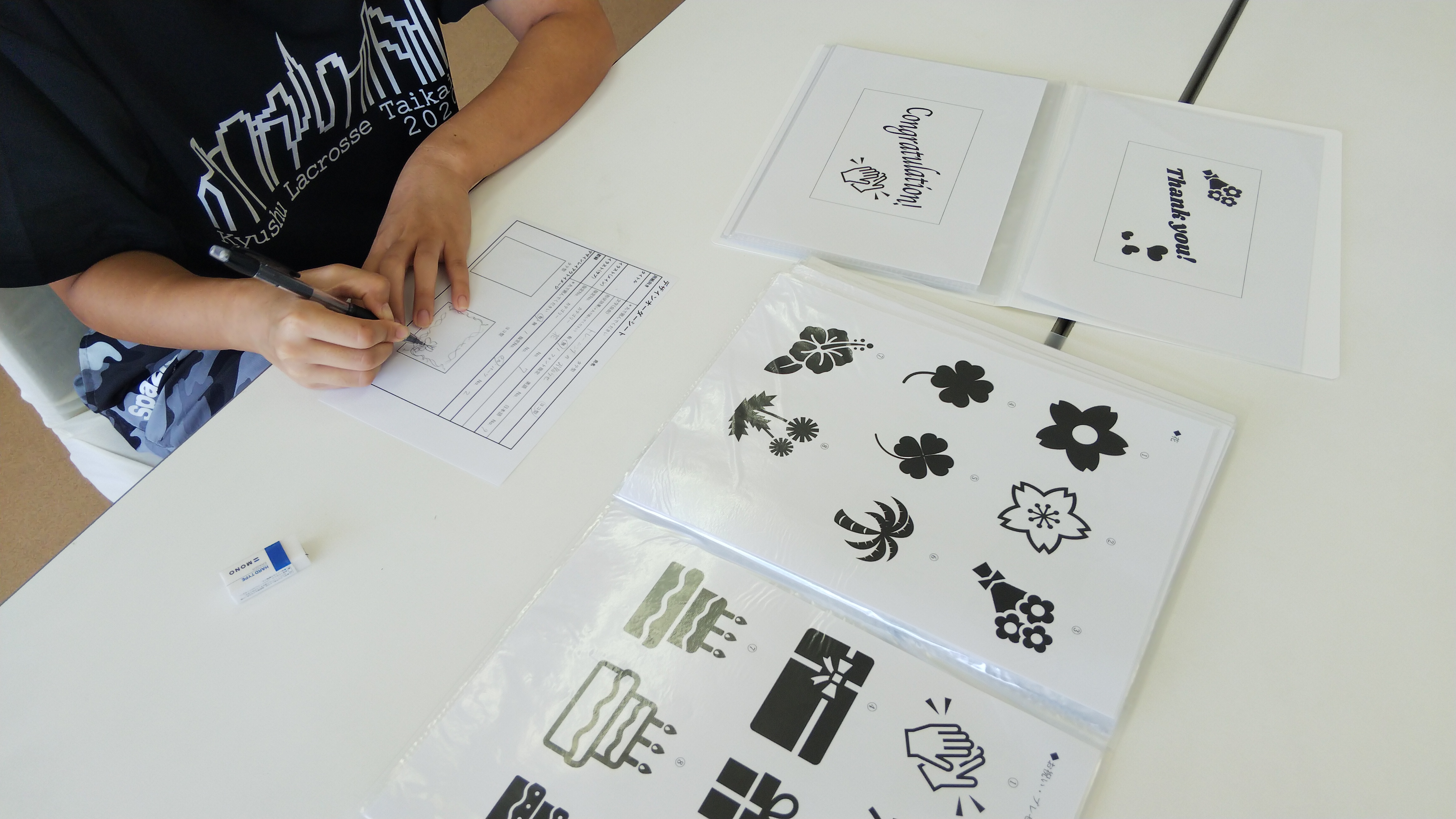 やってみよう！「くるくるレタープレス　WORKSHOP」